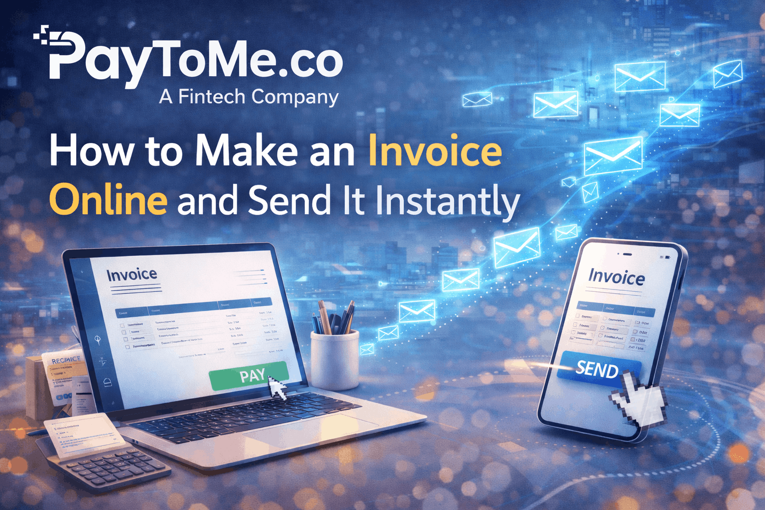 How to Make an Invoice Online and Send It Instantly