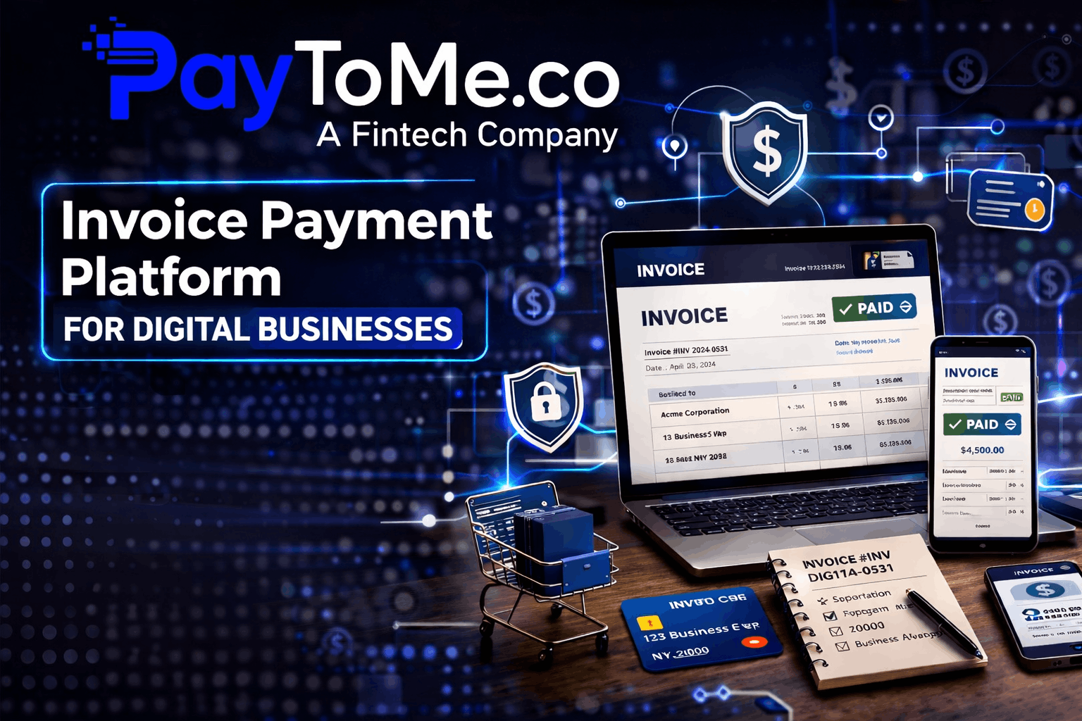 Invoice Payment Platform for Digital Businesses