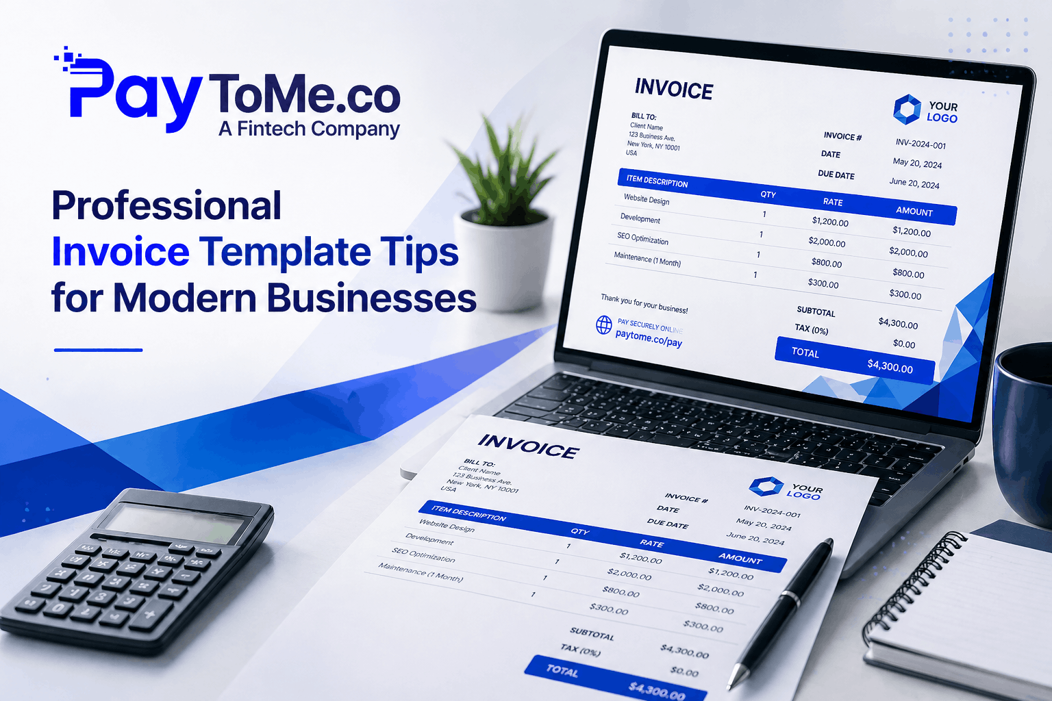 Professional Invoice Template Tips