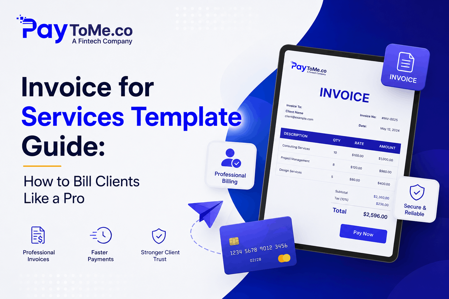 Invoice for Services Template Guide: How to Bill Clients Like a Pro in 2026